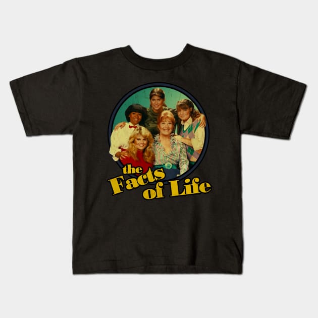 The Facts of Life 80s Tv Kids T-Shirt by Niko Neon